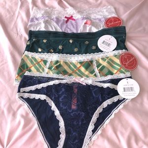 NWT SPLENDIES PANTIES size large